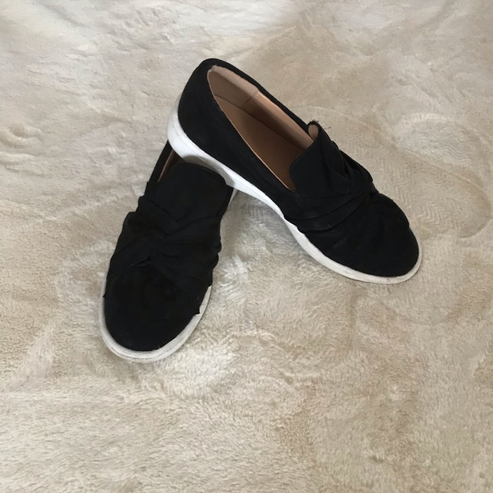 Black Slip ons